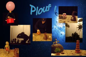 marionnettes, « Plouf ! » le spectacle