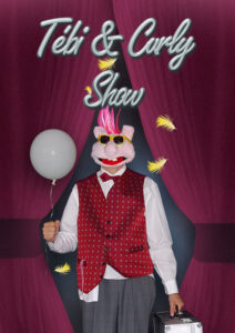 Le tébi et Curly show, spectacle de clown et marionnette