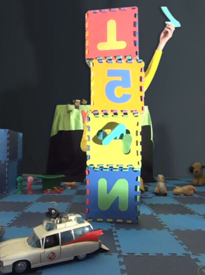 Spectacle très jeune public, les formes acrobates